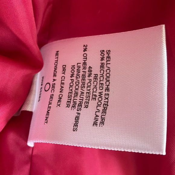 Express Womens Pink Peacoat Size Small New With Tags - Picture 8 of 8